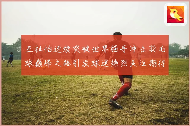 王祉怡连续突破世界强手冲击羽毛球巅峰之路引发球迷热烈关注期待