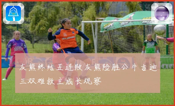 灰熊终结五连败灰熊险胜公牛吉迪三双难救主成长观察